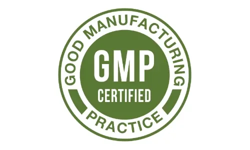 GMP certified facility seal